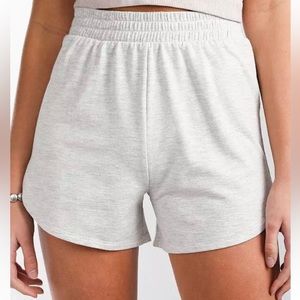 Fitz and eddi gray High rise sweat shorts